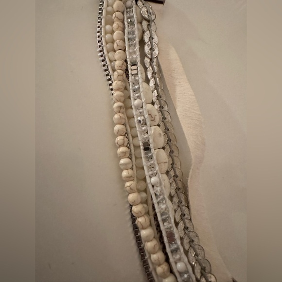 Victoria Emerson Silver and Cream Bracelet Set - Picture 4 of 6